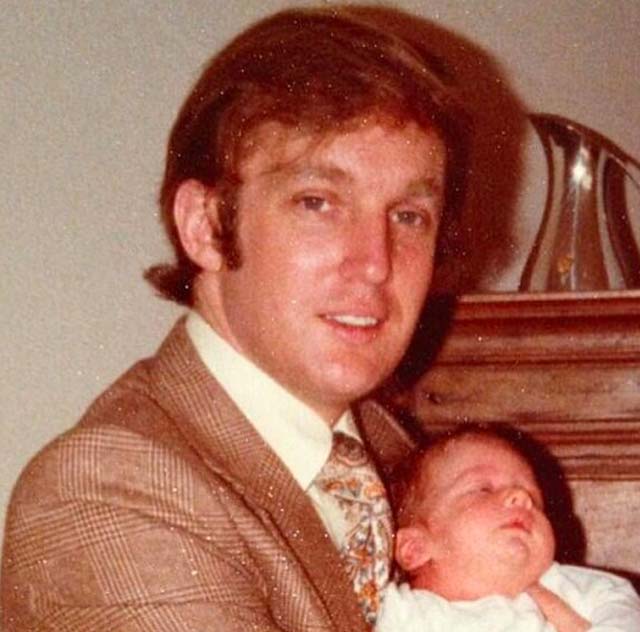 Donald Trump　若い頃の髪型