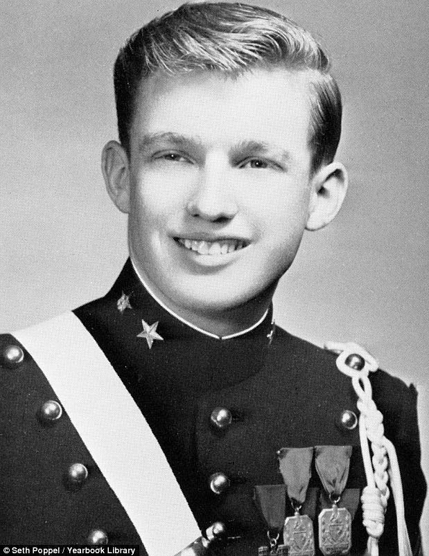 Donald Trump　若い頃の写真
